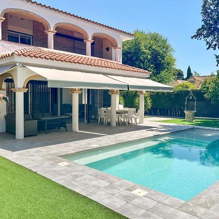 Villa Alamos Jerez I Piscina Salada Climatizada I Bbq I Jardines I 850M2 Jerez de la Frontera Exterior foto