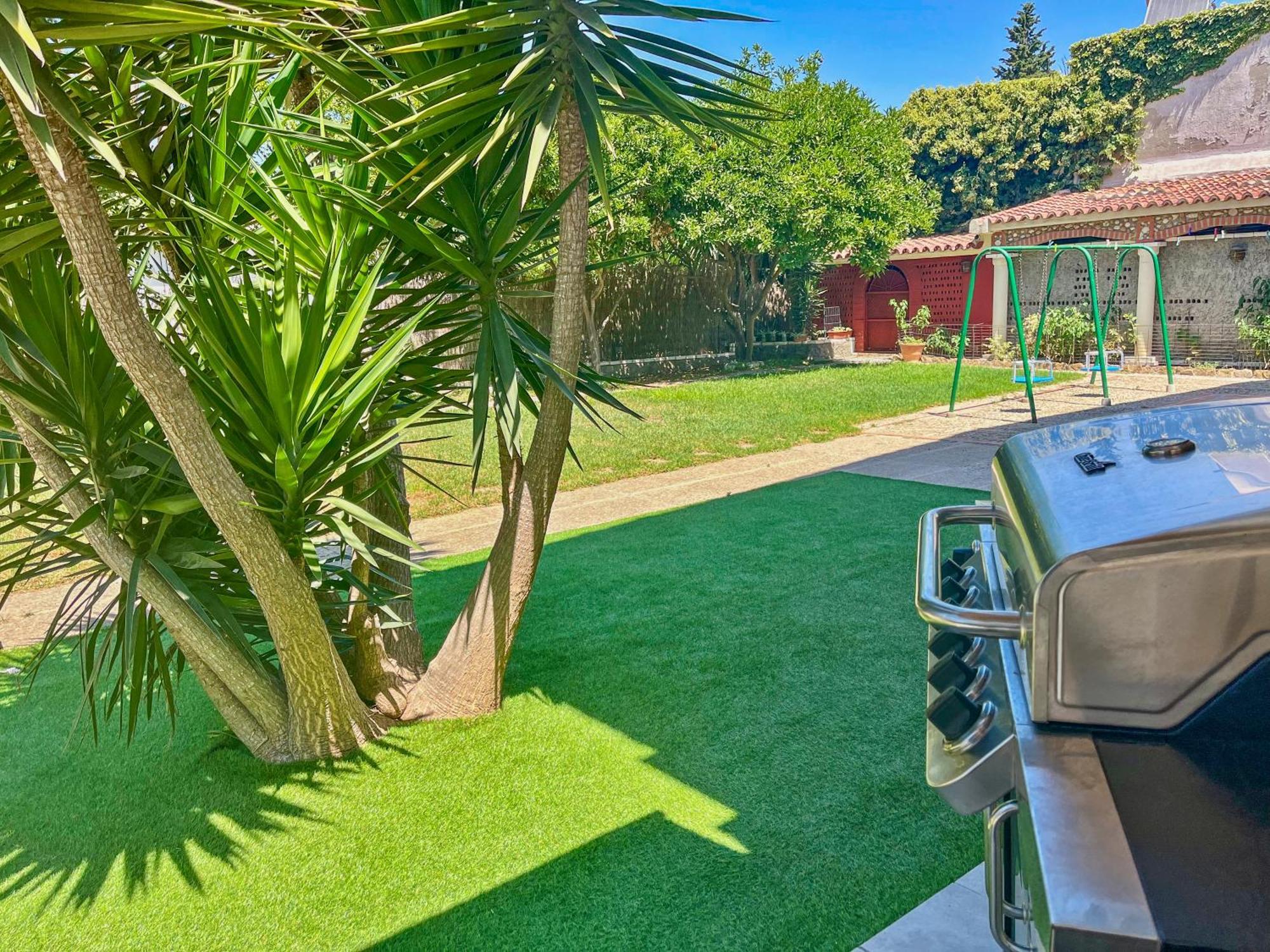 Villa Alamos Jerez I Piscina Salada Climatizada I Bbq I Jardines I 850M2 Jerez de la Frontera Exterior foto